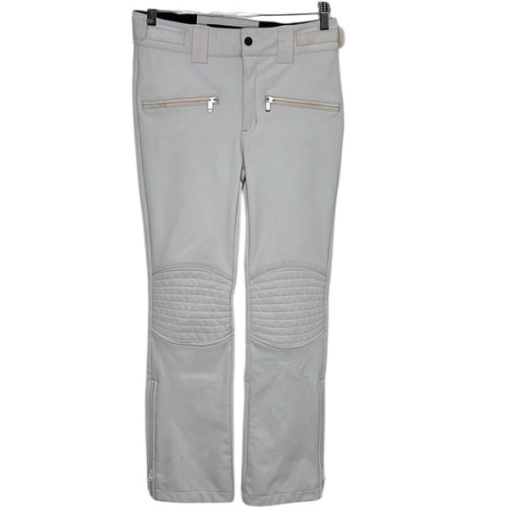 OOSC White Ski Snow High Waisted Pants Women Size S BLEMISH - Picture 1 of 5